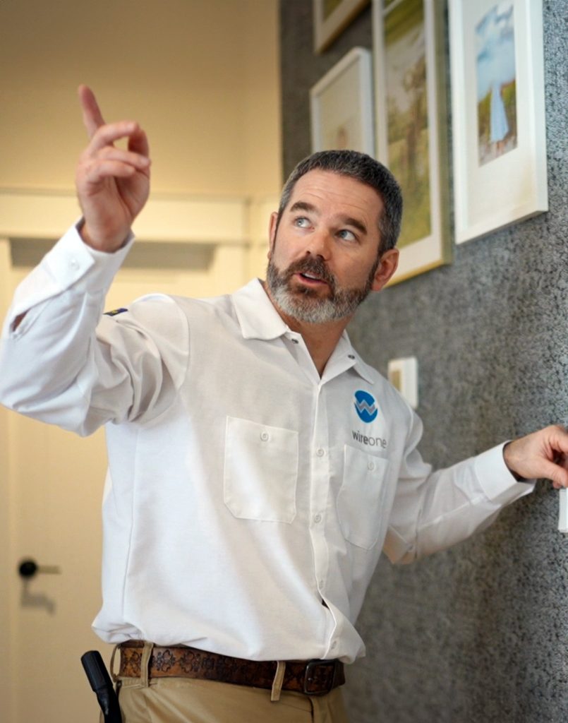 jake in action at WIREONE