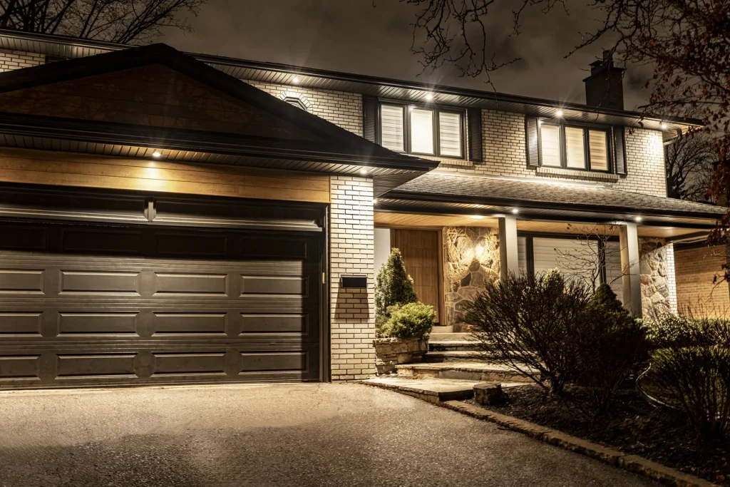 home exterior lighting at WIREONE