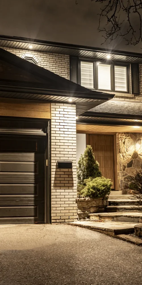 home exterior lighting at WIREONE