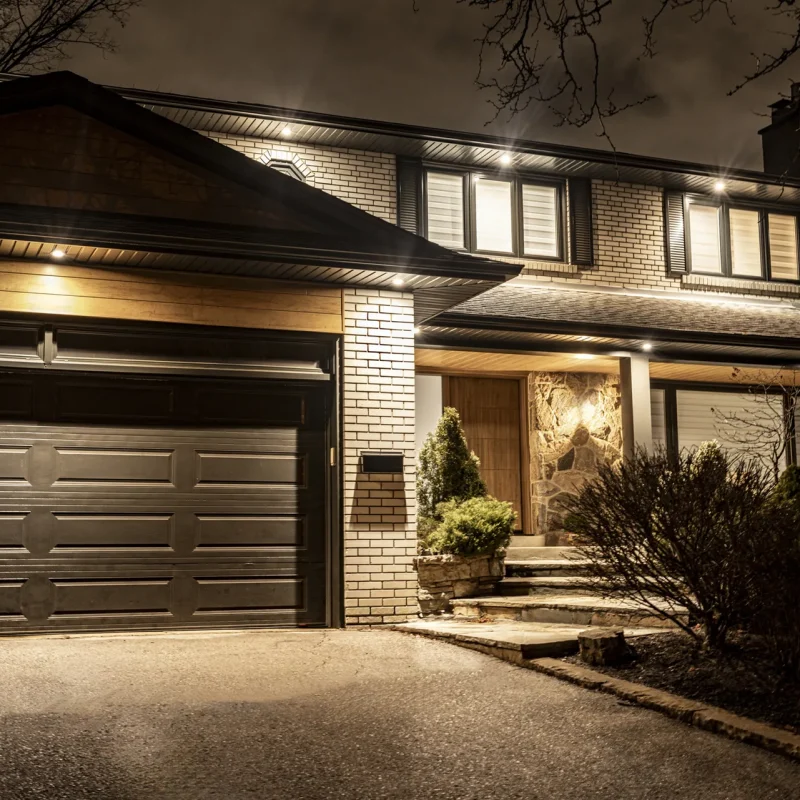 home exterior lighting at WIREONE
