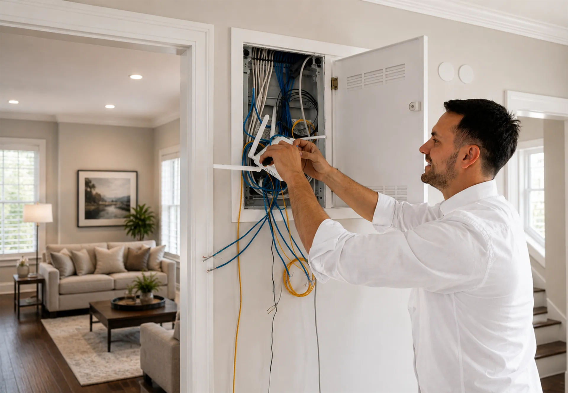About WIREONE Electric Electrician Services in the Midwest about 1 at WIREONE
